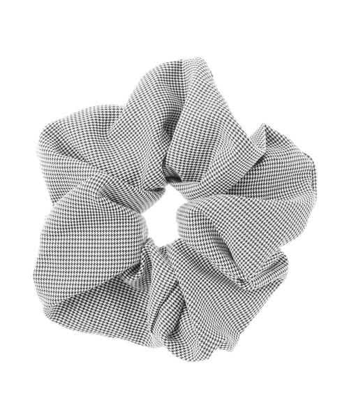 INGNI（イング）の「千鳥格子柄シュシュ（シュシュ・レディース・ブラック/グレー・ONE SIZE）」の3枚目の写真