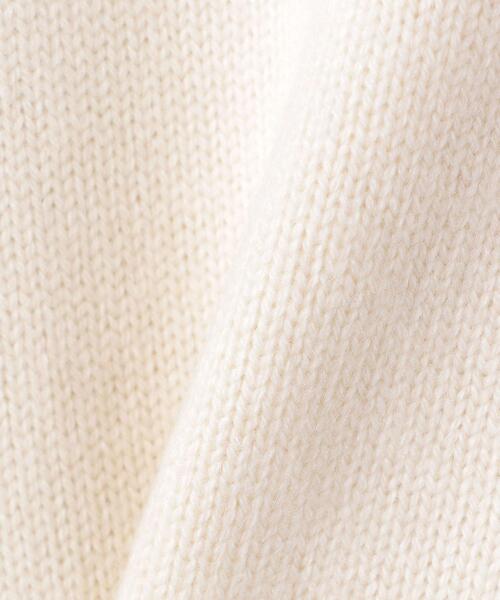 UNITED ARROWS（ユナイテッドアローズ）の「＜UNITED ARROWS＞ カシミヤ クルーネック ニット RPSP/G◆（ニット/セーター・レディース・レッド/オフホワイト/ピンク・フリー）」の11枚目の写真