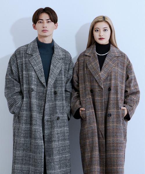 Ellno Loset(エルノロゼット)の「ロングチェスターコート(チェスターコート・メンズ・ブラック/グレー/ブラウン・MEDIUM/LARGE)」の19枚目の写真