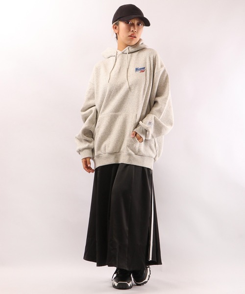VISION STREET WEAR(ヴィジョンストリートウェア)の「VISION STREET WEAR 裏起毛刺繍パーカー(パーカー・メンズ・チャコールグレー/ブルー/クリアグリーン/キナリ・LL/M/L)」の10枚目の写真