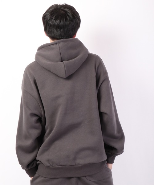 VISION STREET WEAR(ヴィジョンストリートウェア)の「VISION STREET WEAR 裏起毛刺繍パーカー(パーカー・メンズ・チャコールグレー/ブルー/クリアグリーン/キナリ・LL/M/L)」の15枚目の写真