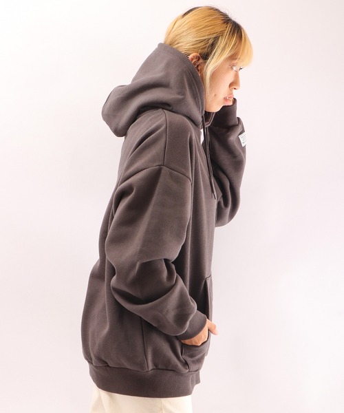VISION STREET WEAR(ヴィジョンストリートウェア)の「VISION STREET WEAR 裏起毛刺繍パーカー(パーカー・メンズ・チャコールグレー/ブルー/クリアグリーン/キナリ・LL/M/L)」の18枚目の写真