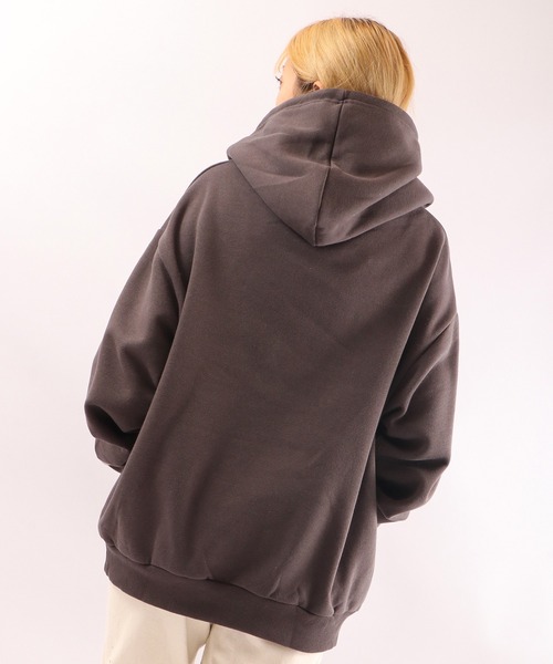 VISION STREET WEAR(ヴィジョンストリートウェア)の「VISION STREET WEAR 裏起毛刺繍パーカー(パーカー・メンズ・チャコールグレー/ブルー/クリアグリーン/キナリ・LL/M/L)」の19枚目の写真