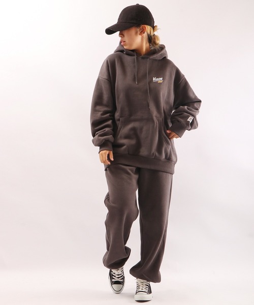 VISION STREET WEAR(ヴィジョンストリートウェア)の「VISION STREET WEAR 裏起毛刺繍パーカー(パーカー・メンズ・チャコールグレー/ブルー/クリアグリーン/キナリ・LL/M/L)」の21枚目の写真