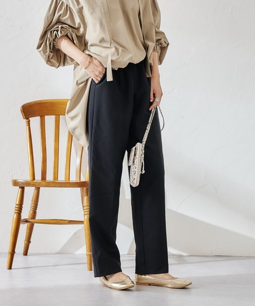 DouDou（ドゥドゥ）の「センプレパンツ（その他パンツ・レディース・ピンク/ブルー/ブラック・38/36）」の2枚目の写真