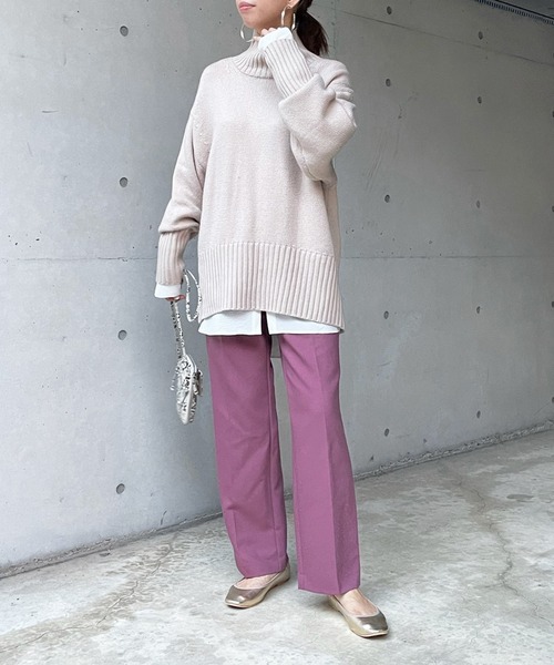 DouDou（ドゥドゥ）の「センプレパンツ（その他パンツ・レディース・ピンク/ブルー/ブラック・38/36）」の8枚目の写真