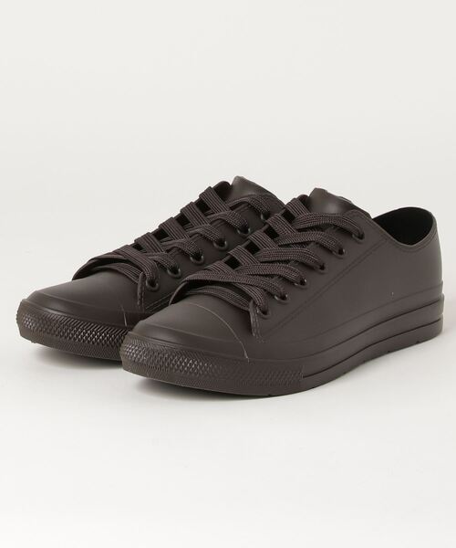 AAA+（サンエープラス）の「AAA+ / 防水スニーカー ローカットレインスニーカー (2400)（レインシューズ・メンズ・ブラック/ダークブラウン・S/M/L/LL）」の5枚目の写真