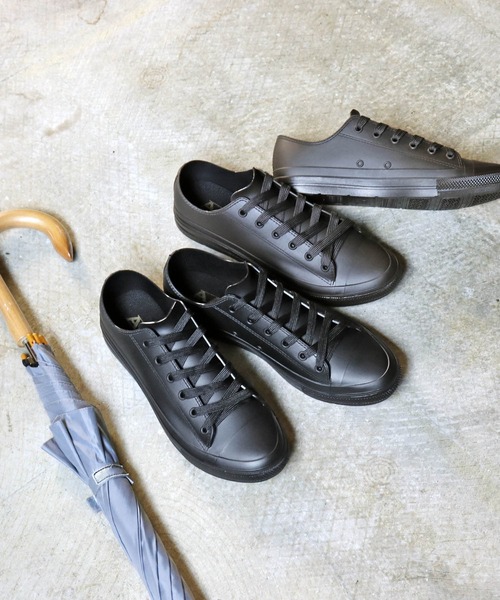 AAA+（サンエープラス）の「AAA+ / 防水スニーカー ローカットレインスニーカー (2400)（レインシューズ・メンズ・ブラック/ダークブラウン・S/M/L/LL）」の8枚目の写真