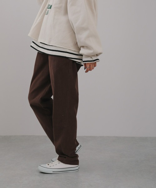 sakishimatokyo(サキシマトーキョー)の「【ZOZO限定】サキシマamp「コーデュロイパンツ」(その他パンツ・レディース・ベージュ/ブラウン/アイボリー・FREE)」の5枚目の写真