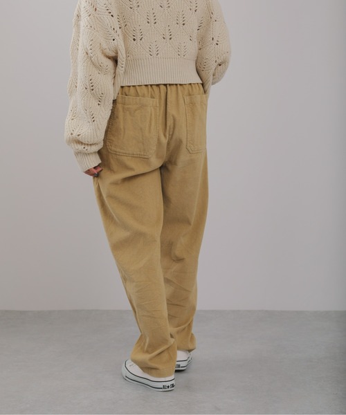 sakishimatokyo(サキシマトーキョー)の「【ZOZO限定】サキシマamp「コーデュロイパンツ」(その他パンツ・レディース・ベージュ/ブラウン/アイボリー・FREE)」の20枚目の写真