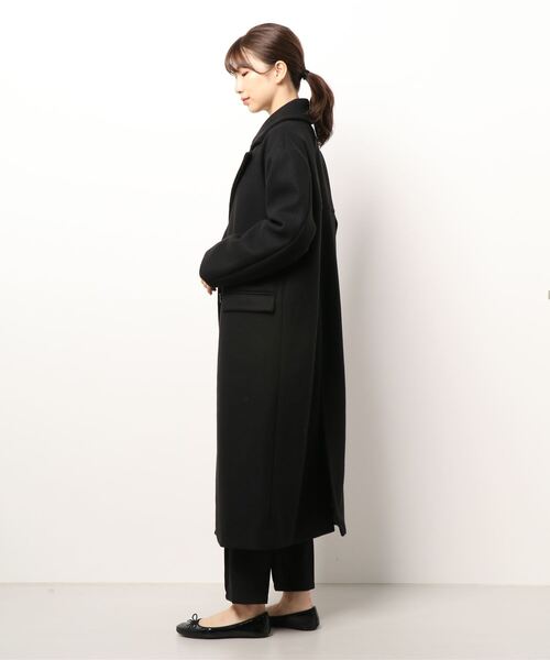 ENVYM（アンビー）の「メルトンＬＯＮＧ ＣＴ（その他アウター・レディース・ベージュ/ブラック/アイボリー・FREE）」の20枚目の写真