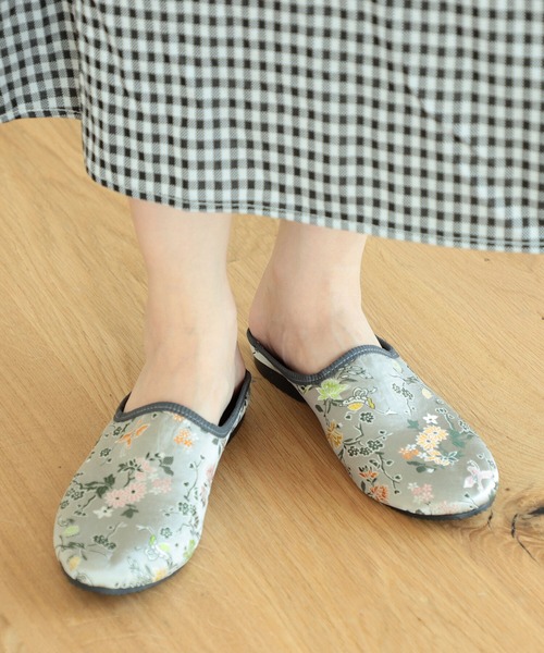 BEAMS BOY BEAMS BOY maturely Switching Mule (shoes shoes