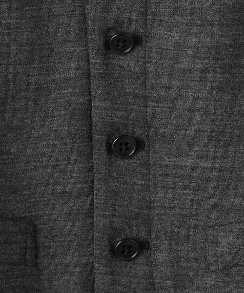 WORK TRIP OUTFITS GREEN LABEL RELAXING（ワークトリップアウトフィッツグリーンレーベル リラクシング）の「WTO ジャージ 5B ベスト -ウォッシャブル- ＊＊（スーツベスト・メンズ・ネイビー/グレー・M/46/L/48/XL/50/S/44）」の18枚目の写真