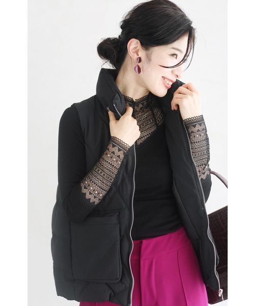 cawaii（カワイイ）の「重ねて華やぐ イルミネーションインナー（Tシャツ/カットソー・レディース・ブラック・FREE）」の17枚目の写真