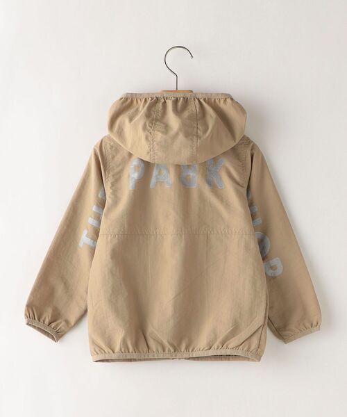 THE PARK SHOP（ザパークショップ）の「【SHIPS KIDS別注】THE PARK SHOP:PACKABLE JAKET(105～145cm)（ナイロンジャケット・キッズ・ベージュ・105/115/125/135/S/145）」の8枚目の写真
