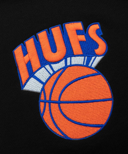 HUF(ハフ)の「EASTERN HOODIE / HUF フード パーカー アップリケ(パーカー・メンズ・ブラック/アッシュグレー・SMALL/MEDIUM/LARGE/X-LARGE/XX-LARGE)」の3枚目の写真