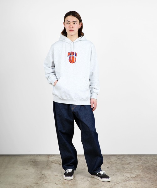 HUF(ハフ)の「EASTERN HOODIE / HUF フード パーカー アップリケ(パーカー・メンズ・ブラック/アッシュグレー・SMALL/MEDIUM/LARGE/X-LARGE/XX-LARGE)」の5枚目の写真