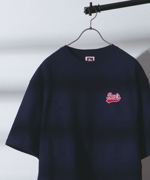 BEN DAVIS（ベンデイビス）の「【BEN DAVIS(ベンデイビス)】≪NAVAL別注≫ COLLEGE LOGO WAPPEN BIG S/S TEE / カレッジロゴ バックロゴ ワッペン ウルトラヘビー ビッグT（Tシャツ/カットソー・メンズ・ホワイト/ダークグリーン/ネイビー/グレー/ブラック/ブルー・MEDIUM/LARGE/X-LARGE）」の21枚目の写真