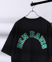BEN DAVIS | 【BEN DAVIS(ベンデイビス)】≪NAVAL別注≫ COLLEGE LOGO WAPPEN BIG S/S TEE / カレッジロゴ バックロゴ ワッペン ウルトラヘビー ビッグT(Tシャツ/カットソー)