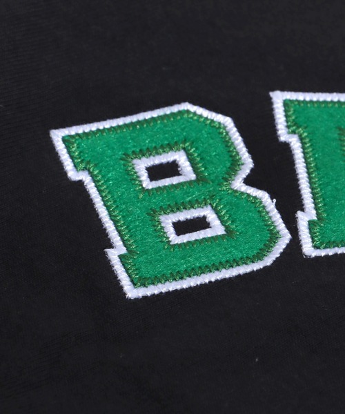 BEN DAVIS（ベンデイビス）の「【BEN DAVIS(ベンデイビス)】≪NAVAL別注≫ COLLEGE LOGO WAPPEN BIG S/S TEE / カレッジロゴ バックロゴ ワッペン ウルトラヘビー ビッグT（Tシャツ/カットソー・メンズ・ホワイト/ダークグリーン/ネイビー/グレー/ブラック/ブルー・MEDIUM/LARGE/X-LARGE）」の17枚目の写真