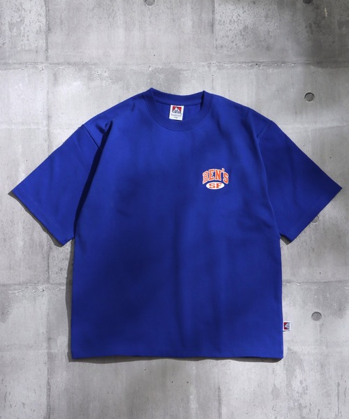 BEN DAVIS（ベンデイビス）の「【BEN DAVIS(ベンデイビス)】≪NAVAL別注≫ COLLEGE LOGO WAPPEN BIG S/S TEE / カレッジロゴ バックロゴ ワッペン ウルトラヘビー ビッグT（Tシャツ/カットソー・メンズ・ホワイト/ダークグリーン/ネイビー/グレー/ブラック/ブルー・MEDIUM/LARGE/X-LARGE）」の12枚目の写真