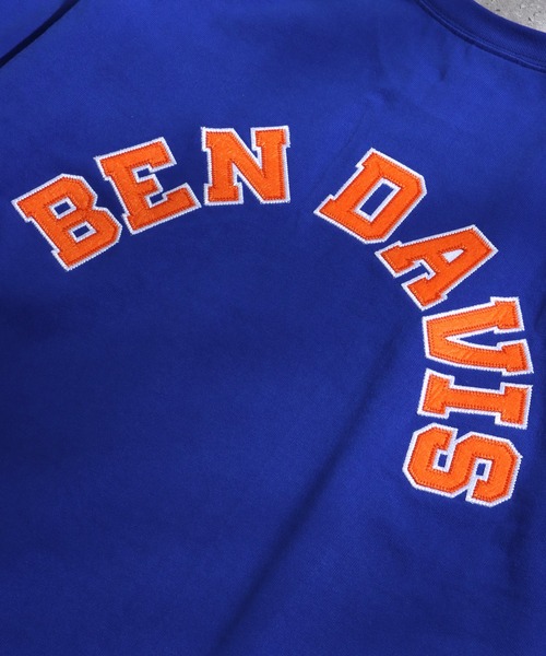 BEN DAVIS（ベンデイビス）の「【BEN DAVIS(ベンデイビス)】≪NAVAL別注≫ COLLEGE LOGO WAPPEN BIG S/S TEE / カレッジロゴ バックロゴ ワッペン ウルトラヘビー ビッグT（Tシャツ/カットソー・メンズ・ホワイト/ダークグリーン/ネイビー/グレー/ブラック/ブルー・MEDIUM/LARGE/X-LARGE）」の16枚目の写真