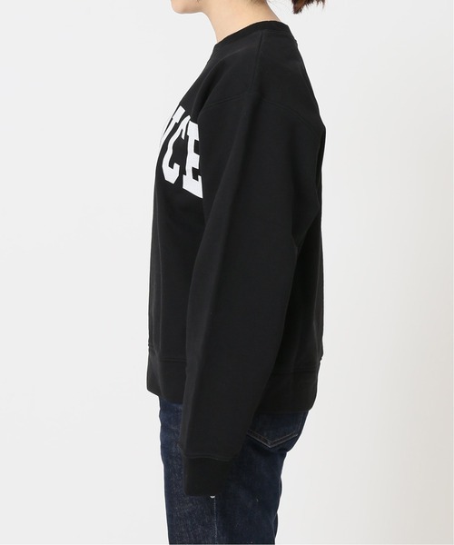 JOURNAL STANDARD（ジャーナルスタンダード）の「ロゴプリントスウェットプルオーバー◆（スウェット・レディース・ブラック/グレー系その他/パープル系その他・FREE）」の7枚目の写真