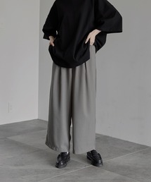 remer | loose Box pleats basic wide PT 《Summer》/ ルーズボックスプリーツワイドパンツ(その他パンツ)