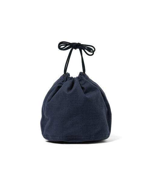 SETTO（セット）の「SETTO × fennica / 別注 2トーンカラー 巾着バッグ S（トートバッグ・レディース・その他/その他1・ONE SIZE）」の4枚目の写真