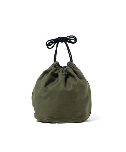 SETTO（セット）の「SETTO × fennica / 別注 2トーンカラー 巾着バッグ S（トートバッグ・レディース・その他/その他1・ONE SIZE）」の6枚目の写真