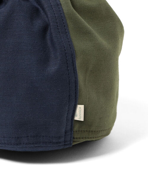 SETTO（セット）の「SETTO × fennica / 別注 2トーンカラー 巾着バッグ S（トートバッグ・レディース・その他/その他1・ONE SIZE）」の7枚目の写真