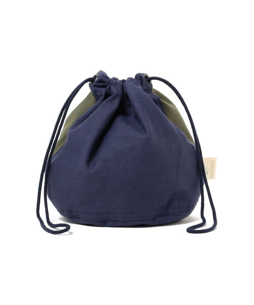 SETTO（セット）の「SETTO × fennica / 別注 2トーンカラー 巾着バッグ S（トートバッグ・レディース・その他/その他1・ONE SIZE）」の21枚目の写真