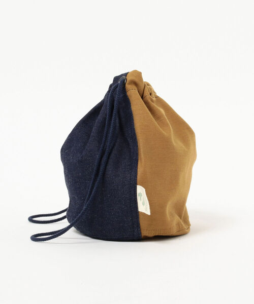 SETTO（セット）の「SETTO × fennica / 別注 2トーンカラー 巾着バッグ S（トートバッグ・レディース・その他/その他1・ONE SIZE）」の17枚目の写真