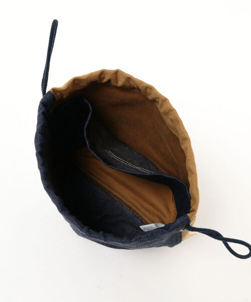 SETTO（セット）の「SETTO × fennica / 別注 2トーンカラー 巾着バッグ S（トートバッグ・レディース・その他/その他1・ONE SIZE）」の13枚目の写真