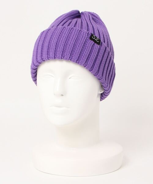 ALAND(エーランド)の「【UNISEX】3.3Field Trip/RIBBED BEANIE 2271088(ニットキャップ/ビーニー・レディース・ブラック/ベージュ/パープル/グリーン・FREE)」の8枚目の写真