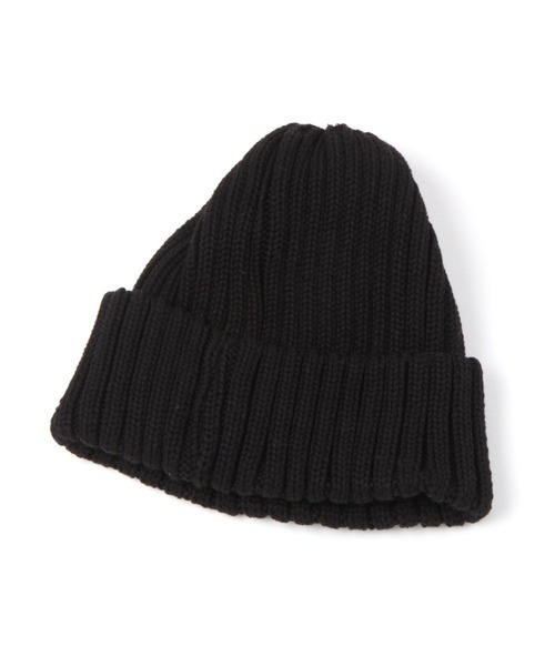 ALAND(エーランド)の「【UNISEX】3.3Field Trip/RIBBED BEANIE 2271088(ニットキャップ/ビーニー・レディース・ブラック/ベージュ/パープル/グリーン・FREE)」の10枚目の写真