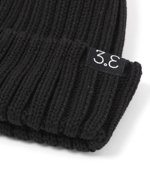 ALAND(エーランド)の「【UNISEX】3.3Field Trip/RIBBED BEANIE 2271088(ニットキャップ/ビーニー・レディース・ブラック/ベージュ/パープル/グリーン・FREE)」の12枚目の写真
