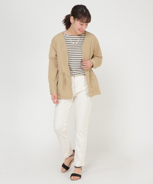 ikka(イッカ)の「【Sサイズ WEB限定】Vネックライトブルゾン(ブルゾン・レディース・ベージュ/オリーブ・M/L/S)」の19枚目の写真
