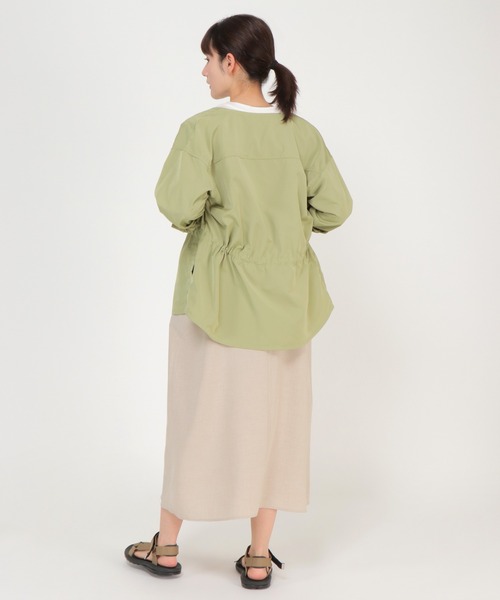 ikka(イッカ)の「【Sサイズ WEB限定】Vネックライトブルゾン(ブルゾン・レディース・ベージュ/オリーブ・M/L/S)」の16枚目の写真