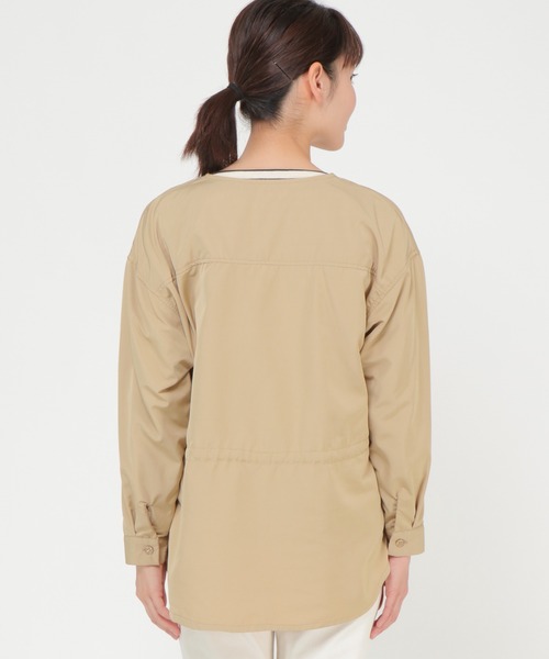 ikka(イッカ)の「【Sサイズ WEB限定】Vネックライトブルゾン(ブルゾン・レディース・ベージュ/オリーブ・M/L/S)」の13枚目の写真