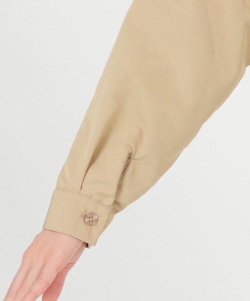 ikka(イッカ)の「【Sサイズ WEB限定】Vネックライトブルゾン(ブルゾン・レディース・ベージュ/オリーブ・M/L/S)」の11枚目の写真