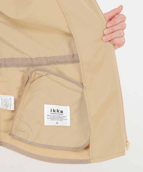 ikka(イッカ)の「【Sサイズ WEB限定】Vネックライトブルゾン(ブルゾン・レディース・ベージュ/オリーブ・M/L/S)」の7枚目の写真