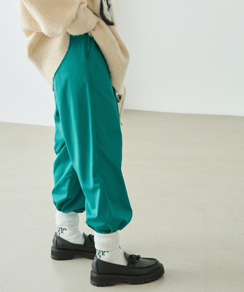 forksy.（フォルクシー）の「【forksy.】タック入りカラージョガーパンツ/シャカパン（その他パンツ・レディース・ブラック/オフホワイト/ピンク/グリーン・FREE）」の19枚目の写真