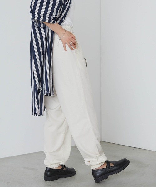 forksy.】タック入りカラージョガーパンツ/シャカパン forksy.│MONO