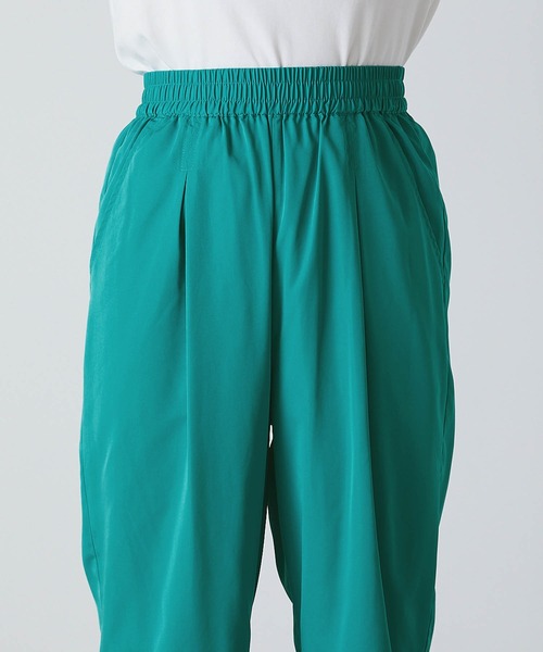 forksy.（フォルクシー）の「【forksy.】タック入りカラージョガーパンツ/シャカパン（その他パンツ・レディース・ブラック/オフホワイト/ピンク/グリーン・FREE）」の5枚目の写真