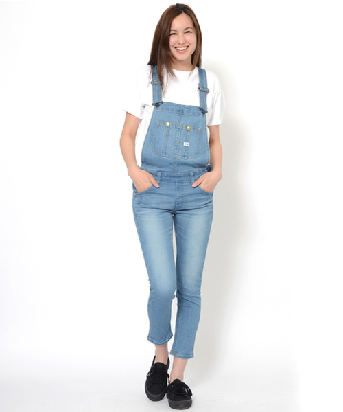 Lee（リー）の「【Zipper夏号掲載】X-girl × LEE CLAIRE JEAN OVERALLS