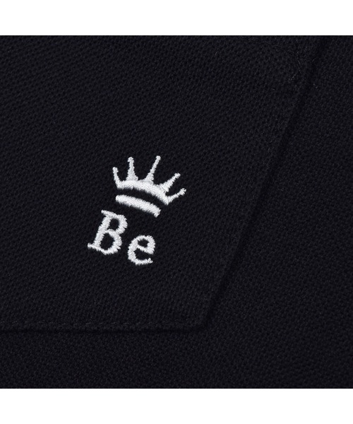 BeBe（ベベ）の「BeBe/クール＋ライン襟カノコポロシャツ(80~140cm)（ポロシャツ・キッズ・ホワイト/ブラック・90/100/110/120/80/130/140）」の11枚目の写真