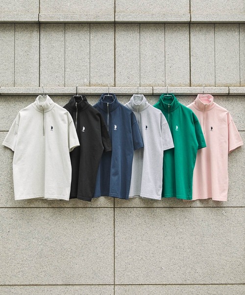 U.S. POLO ASSN. /ユーエスポロアッスン 別注ワンポイント刺繍 ハーフ