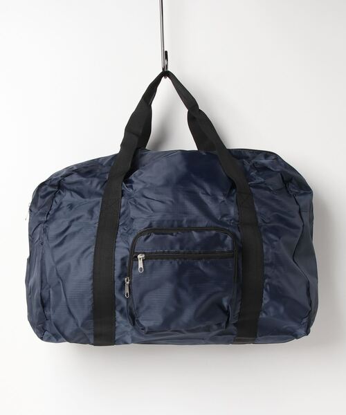 E.TOKYO（イートーキョー）の「E.TOKYO /たためるボストンバック軽量 (MKS4710)（ボストンバッグ・メンズ・ブラック/パープル/ネイビー/カーキ/ワイン・FREE）」の4枚目の写真