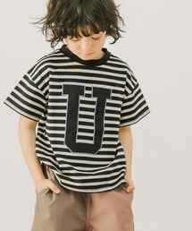 UNIVERSAL OVERALL | 【UNIVERSAL OVERALL】別注ボーダーTシャツ（KIDS)(Tシャツ/カットソー)